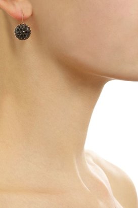 Black Diamond Roberto Marroni Women's "Baby Sand" Earrings-Colorless