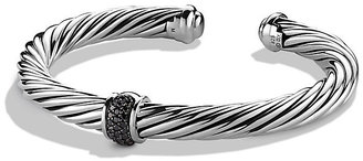 David Yurman Cable Classics Bracelet with Black Diamonds