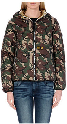 Aape Reversible camo and gold quilted jacket