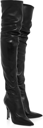 Roland Mouret Reiki leather over-the-knee boots