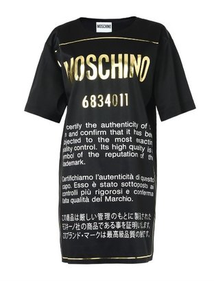 Moschino Inside Bag Tag T-shirt dress
