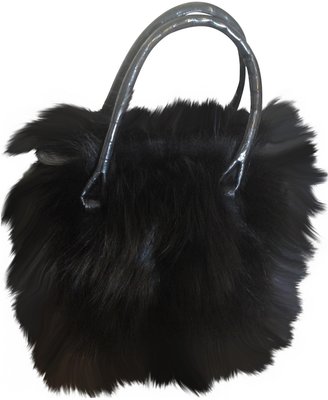 Nancy Gonzalez Black Exotic leathers Handbag
