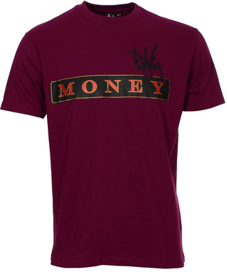 Money Port Burgundy Superbia T-Shirt