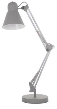 Litecraft New task lamp in Grey with led bulbs