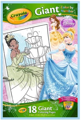 Crayola Disney Princess Giant Colour By Numbers