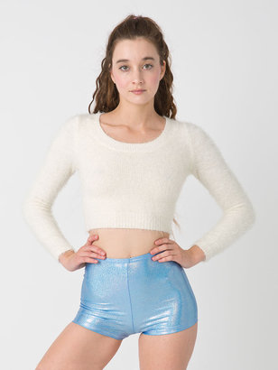 American Apparel Fuzzy Cropped Sweater