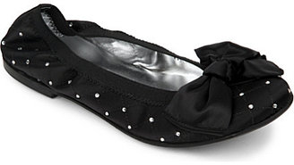STEP2WO Angelina satin bow ballet pumps 6-11 years
