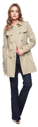 Juicy Couture Cotton Twill Trench Coat