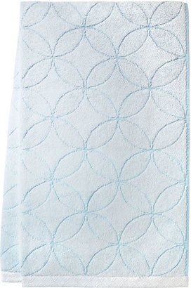 Yves Delorme Fugace aqua hand towel 55x100