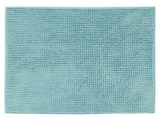 Collection Basics Light blue bobble textured bath mat