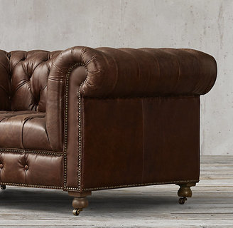 Cambridge Silversmiths 60 Leather Sofa