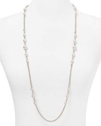 Majorica Round Man-Made Pearl Necklace, 36"