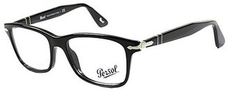 Persol PO 3014VM 95 Shiny Black Plastic Wayfarer Eyeglasses-52mm