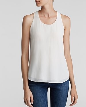 Eileen Fisher Silk Scoop Neck Tank - The Fisher Project