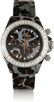 Toy Watch Chronograph leopard-print plasteramic watch