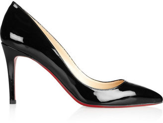Christian Louboutin The Pigalle 85 patent-leather pumps