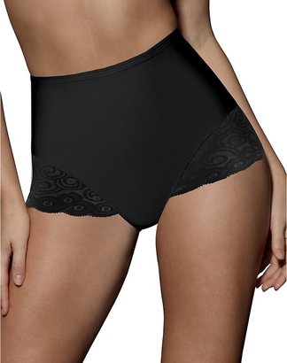 Bali Women's Shapewear Double Support Light Control Brief with Lace Fajas  2-Pack
