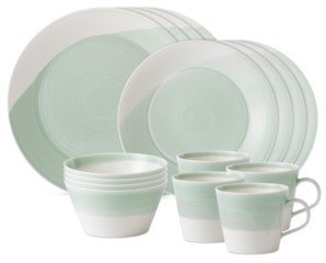 Royal Doulton Dinnerware, 1815 Green 16-Piece Set, Service for 4