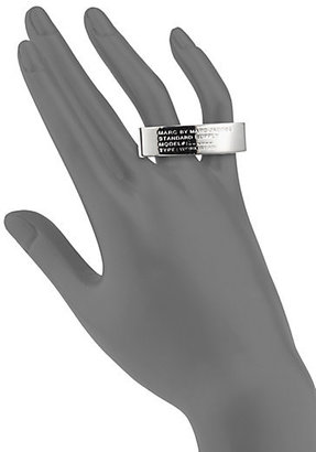 Marc by Marc Jacobs Standard Supply Double Ring/Silvertone