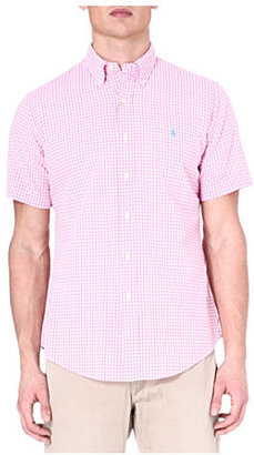 Ralph Lauren Custom-fit gingham-print sport shirt - for Men