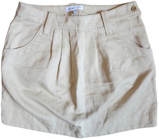 See by Chloe Beige Cotton Skirt