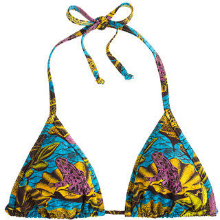 J.Crew Bantu Wax® for Stir It Up bikini top in frog print