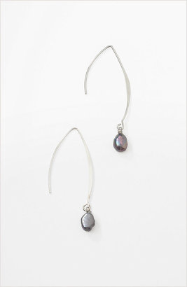 J. Jill Peacock pearl artisanal earrings