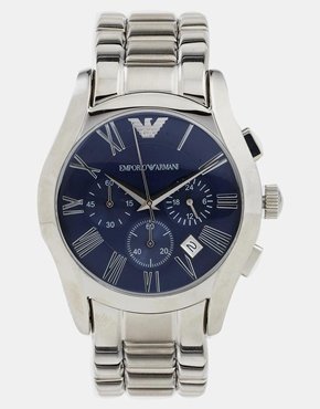 Emporio Armani Watch With Stainless Steel Strap AR1635 - Silver