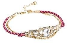 ASOS Jewel Friendship Bracelet - Multi