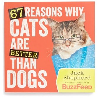 LIBERTY DISTRIBUTION '67 Reasons Why Cats Are Better Than Dogs' Book