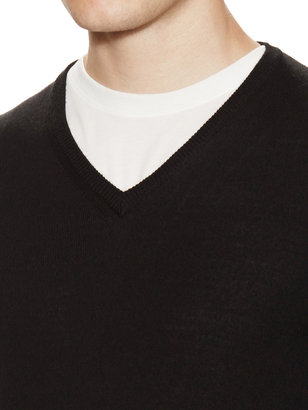 Armani Collezioni Wool V-Neck Sweater