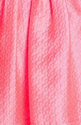 Pink Tartan 'Grace' Pleat Flared Skirt