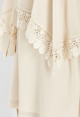 Forever 21 Contemporary Femme Crochet-Trimmed Dress