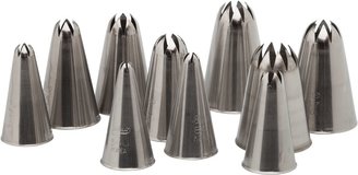 Ateco 850 Closed Star 10-Piece Pastry Tip Set in Tube