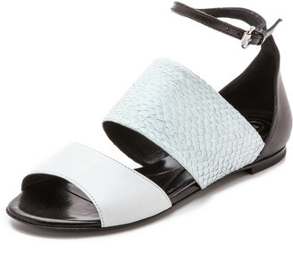 McQ Erin Flat Strap Sandals