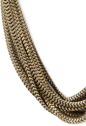Forever 21 Layered Snake Chain Necklace