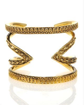 House Of Harlow Textured Cutout Cuff