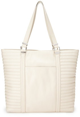 Forever 21 ribbed faux leather tote