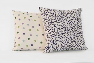 Emma Bridgewater Cushions Love Purple cushion