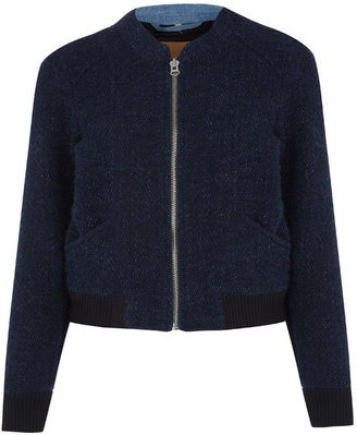 Levi's Made and Crafted Navy Bomber Jacket