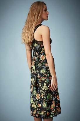 Topshop Kate Moss for Paisley Midi Dress