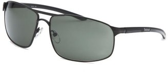 Timberland Unisex Black Rectangle Sunglasses