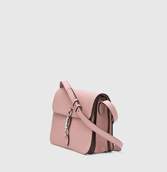 Gucci Jackie Soft Leather Flap Shoulder Bag