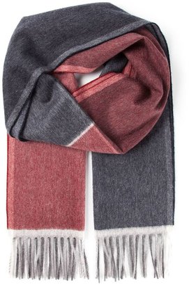 Ferragamo colour block scarf