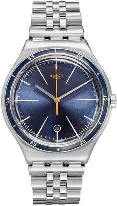Swatch Unisex Swiss Star Chief Stainless Steel Bracelet Watch 41mm YWS402G