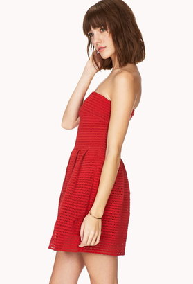 Forever 21 Standout Fit and Flare Dress