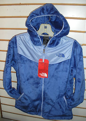 The North Face Girls Oso Hoodie Fleece Jacket -#apze- S, M, L, Xl- Vibrant Blue