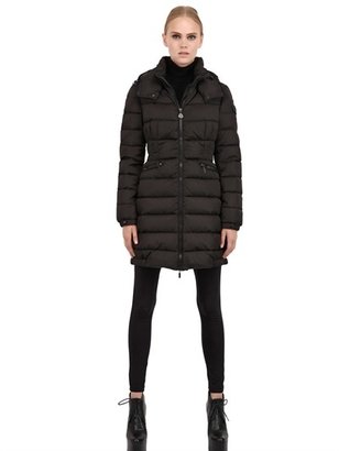 Moncler Charpal Quilted Nylon Long Down Jacket
