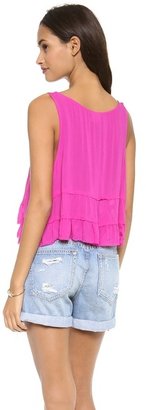 Free People Crinkle Breeze Trapeze Camisole