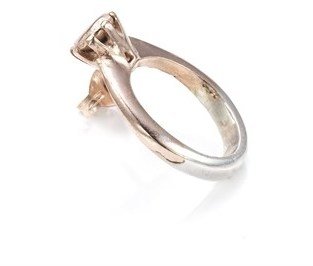 Husam el Odeh Rose Gold Ring Earrings